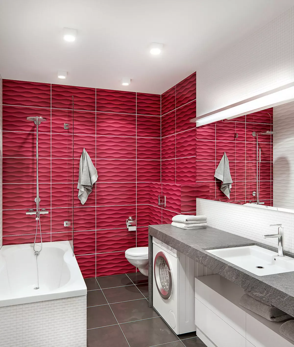 Amaphrojekthi we-Bathroom Design