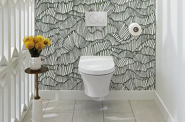 Little toilet interior: 15 Charming options.