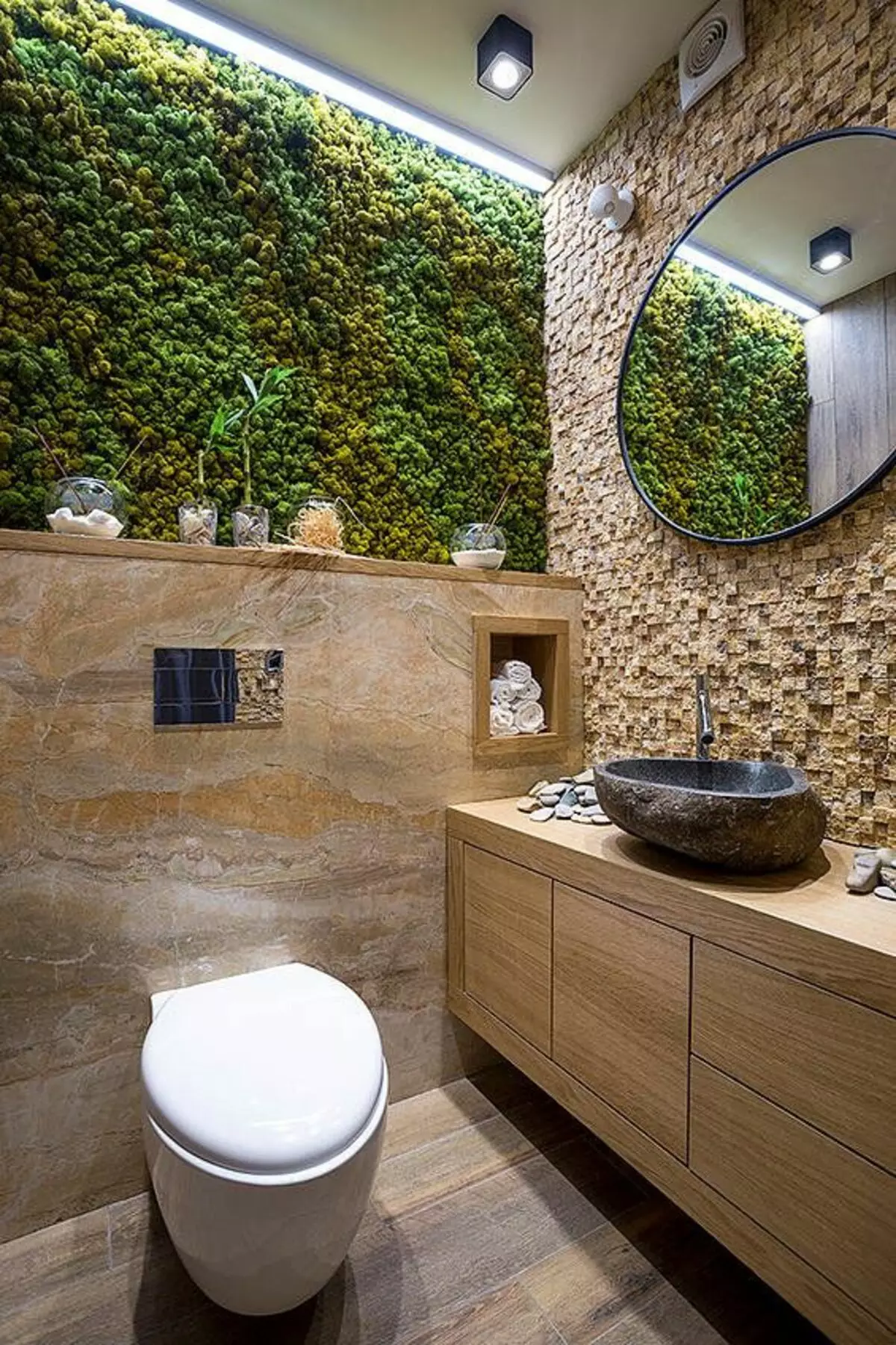 13 charming interiors of small restrooms