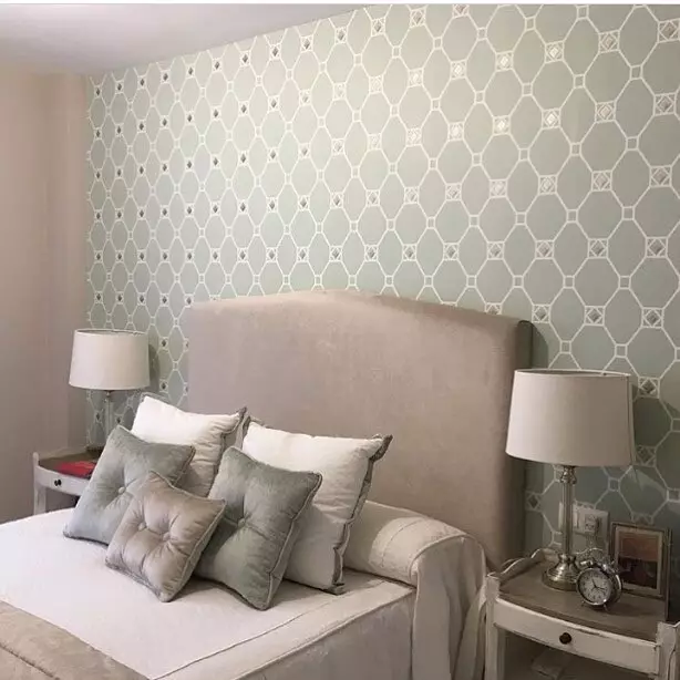 Como combinar Wallpapers na sala para obter un interior elegante 11407_45