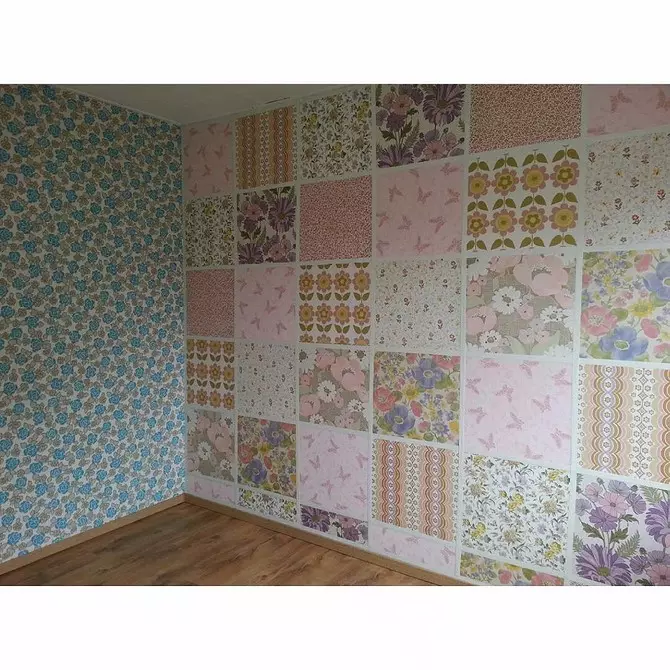 Como combinar Wallpapers na sala para obter un interior elegante 11407_76