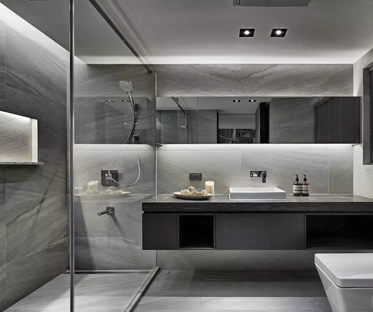 Marmor im Badezimmer: 7 Interieurstile, in denen kalter Stein angemessen sein wird