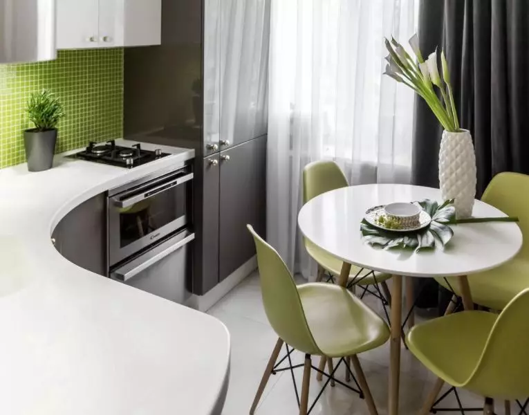 11 ιδέες για την τραπεζαρία σε ένα μικρό διαμέρισμα