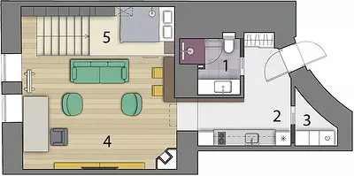 Little Apartment Interior: Spás d'Ealaíontóir Óg 11434_28