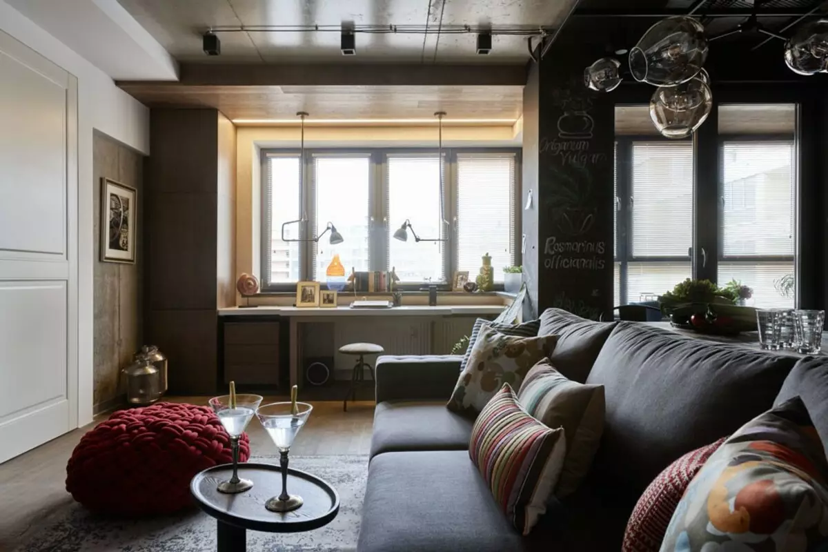 Cozy Loft: Belsőépítés A mix stílusokra épült 11439_13