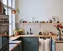 ایک چھوٹا سا باورچی خانے کیسے بنانا اور سہولت کے ساتھ مہمانوں کو حاصل کریں: 6 خیالات 1143_16