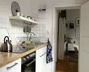 ایک چھوٹا سا باورچی خانے کیسے بنانا اور سہولت کے ساتھ مہمانوں کو حاصل کریں: 6 خیالات 1143_32