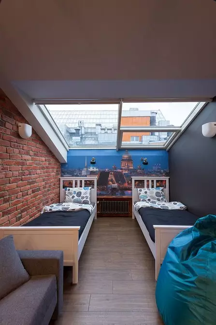 LOFT MANSARD: New York izpiritua San Petersburgoko erdian 11462_45