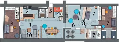 Loft माशर्ड: सेन्ट पीटर्सबर्गको केन्द्रमा न्यू योर्क आत्मा 11462_92