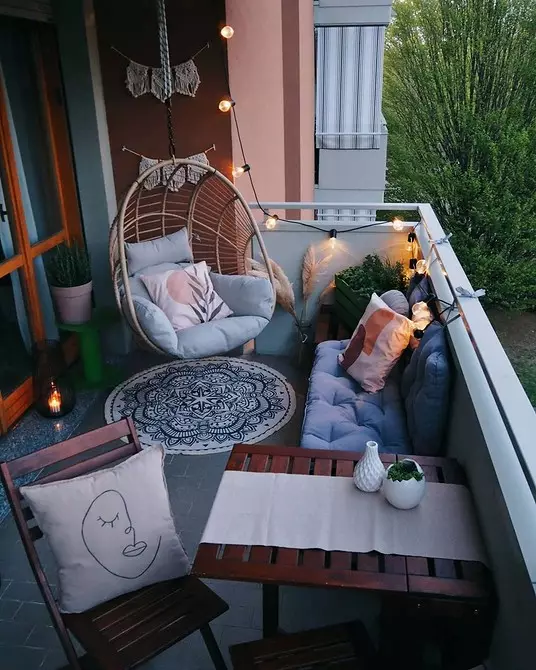 6 ideas geniales para decorar un balcón de los interiores extranjeros 11519_7