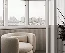 4 Funksjonele ideeën foar 3 fjouwerkante meter-balkon-ûntwerp. M. 11525_34