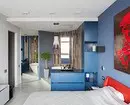 Huoneisto epätavallinen ulkoasu: Suunnittelu sinisissä väreissä 11534_12