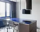 Apartment Isingashamisi Mamiriro: Dhizaini muBlue Colour 11534_20