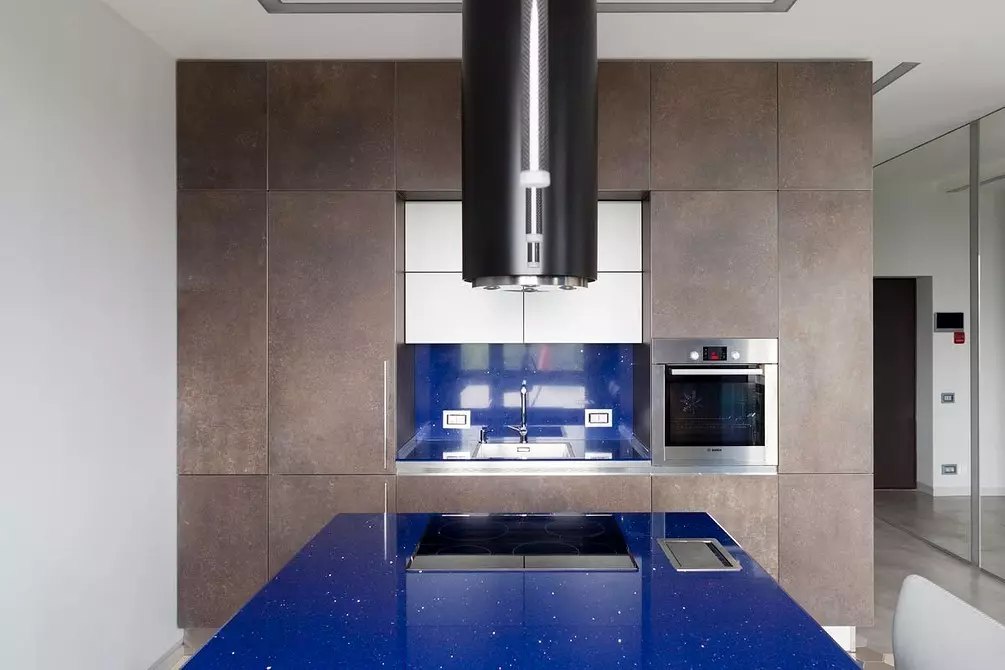 Apartamento Diseño inusual: Diseño en colores azules. 11534_39