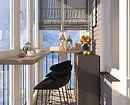 Bar stalak na balkonu: vrste, lokacija i proizvodnja materijala 11537_37