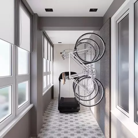 For bicycle storage
