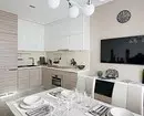 Interiores em branco: 18 ideias para pequenos apartamentos 11553_117