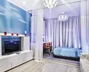 Interiors in White: 18 Syniadau ar gyfer Apartments Bach 11553_144