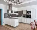 Interiors in White: 18 Syniadau ar gyfer Apartments Bach 11553_163