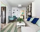 Interiores em branco: 18 ideias para pequenos apartamentos 11553_35