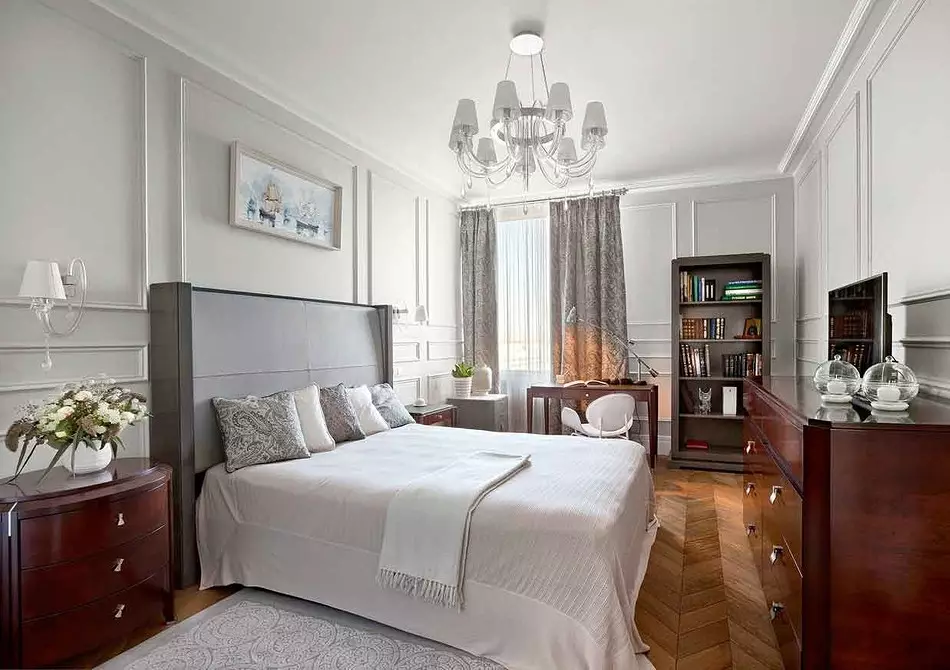 Interiors in White: 18 Syniadau ar gyfer Apartments Bach 11553_78