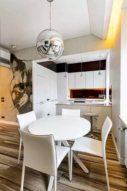 Interiores en branco: 18 ideas para pequenos apartamentos 11553_9