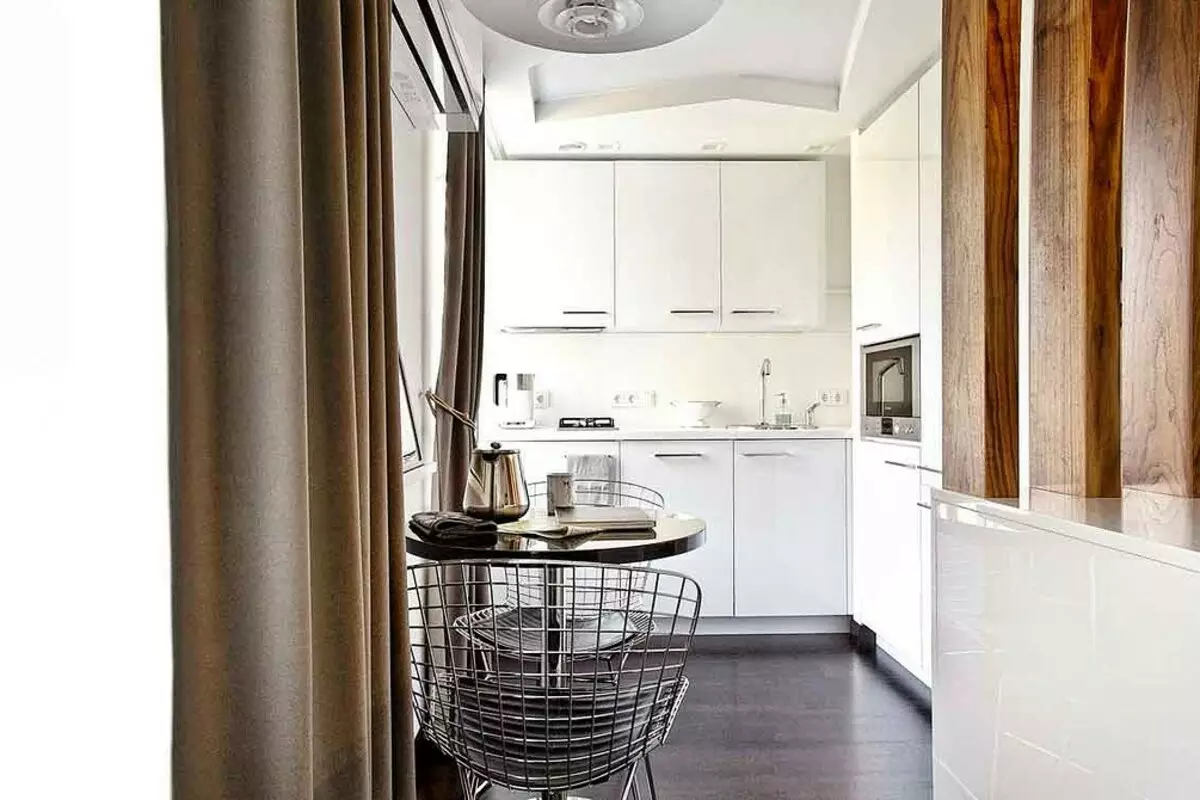 Interiors in White: 18 Syniadau ar gyfer Apartments Bach 11553_92