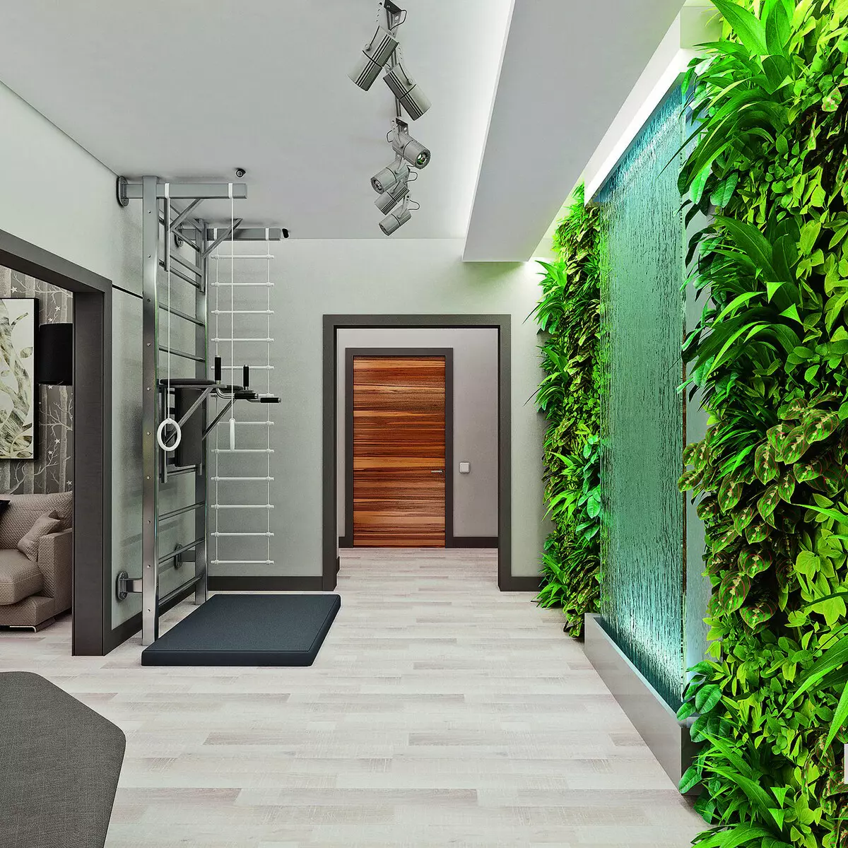 Eco-stijlelementen in verschillende faciliteiten van het appartement: 20 ideeën (foto)