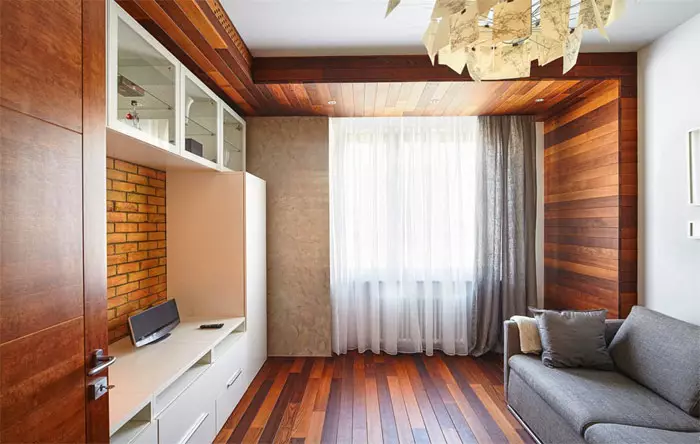 Elemen Gaya Eco dalam kemudahan yang berbeza dari apartmen: 20 idea (foto)