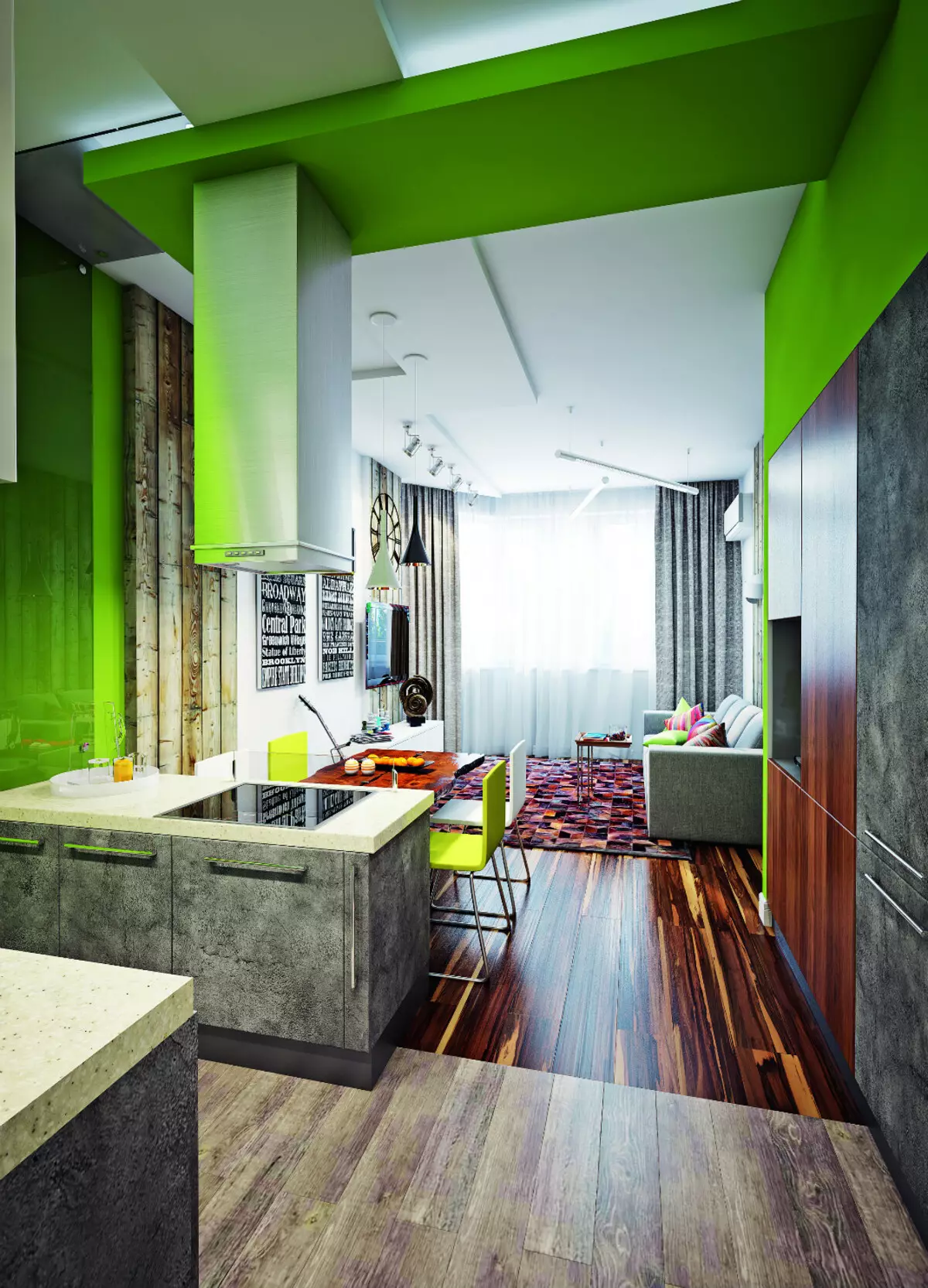 Elements d'estil ecològic a diferents instal·lacions de l'apartament: 20 idees (foto)