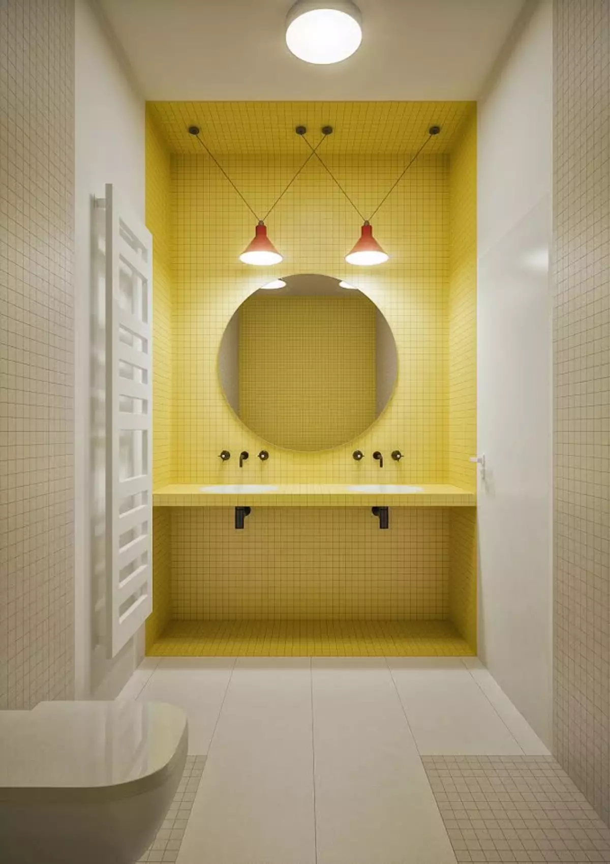符合人體工程學和設計的小浴室：6個重要規則