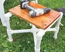 Как да направите стол и маса от PVC тръби 11579_27
