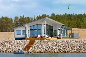 منزل على الخليج: تقنيات البناء الفنلندية 11604_1