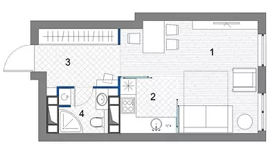 Sisätilojen studiotyyli skandinaavinen minimalismi 11642_6