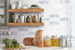 Ceramic decor: 10 examples of tile facing 11683_1