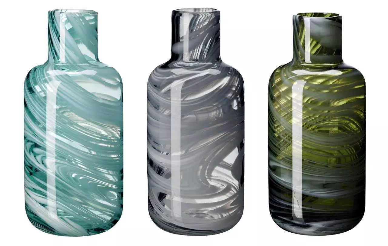 Pangdekorasyon nga Glass ug Ceramics Vasees