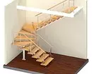 Küçük evler için kompakt merdivenler 11756_15