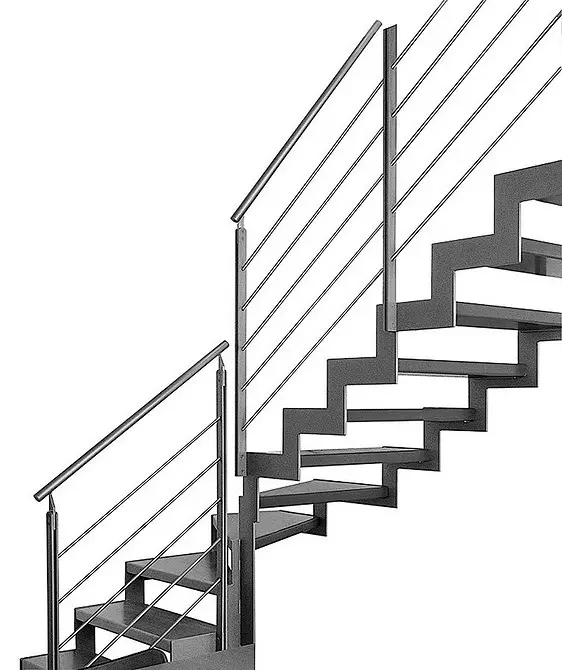 Küçük evler için kompakt merdivenler 11756_25