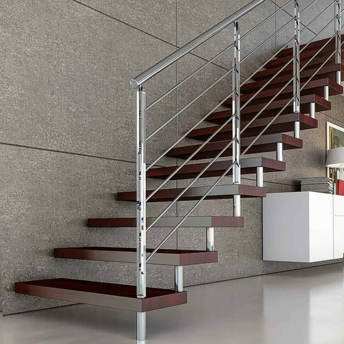 Küçük evler için kompakt merdivenler 11756_27