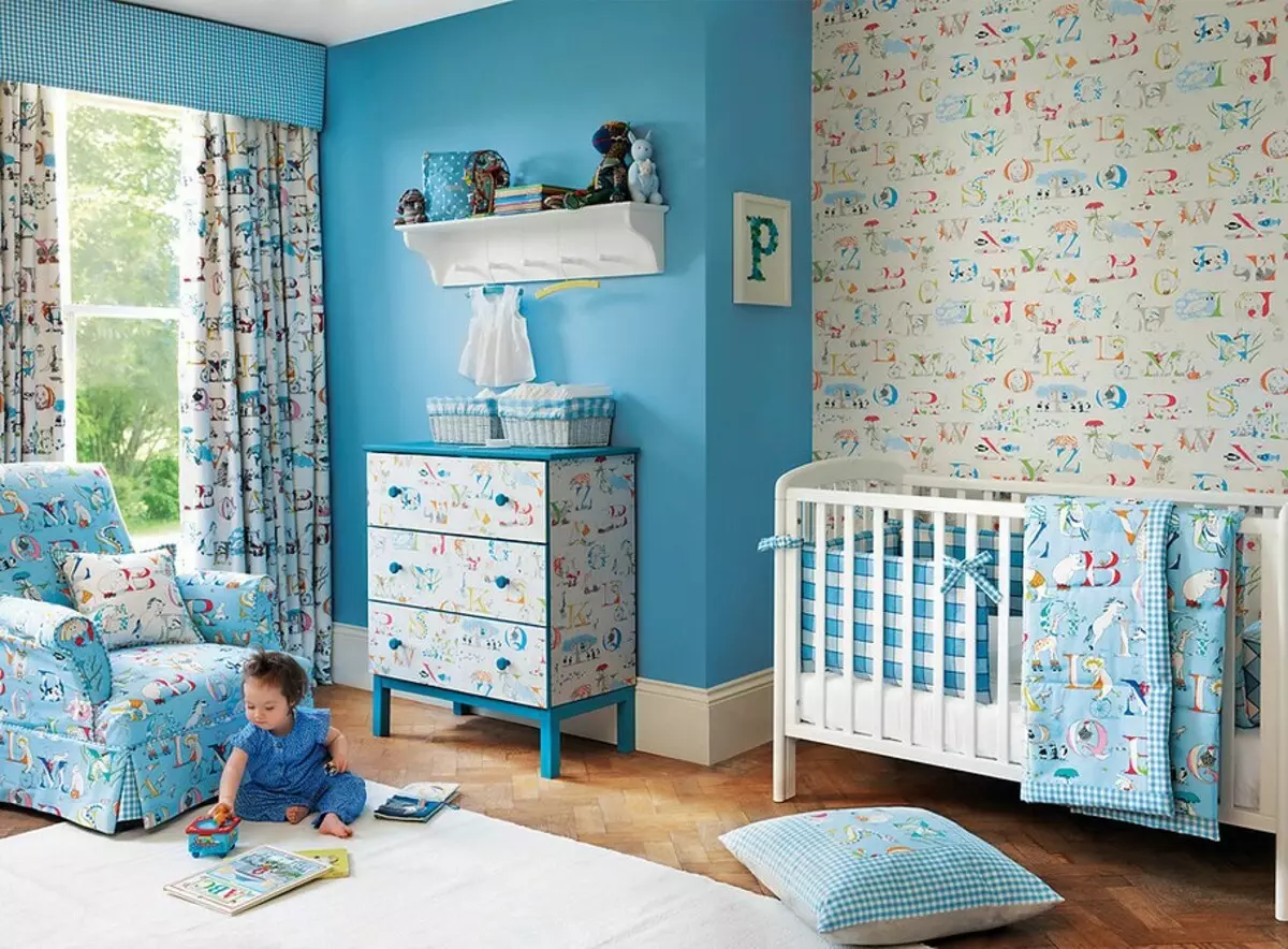 رنگ برای اتاق های کودکان: 3 معیار اصلی انتخاب 11769_21