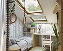 Apartment na may isang attic sa diwa ng Scandinavian aesthetics 11772_10