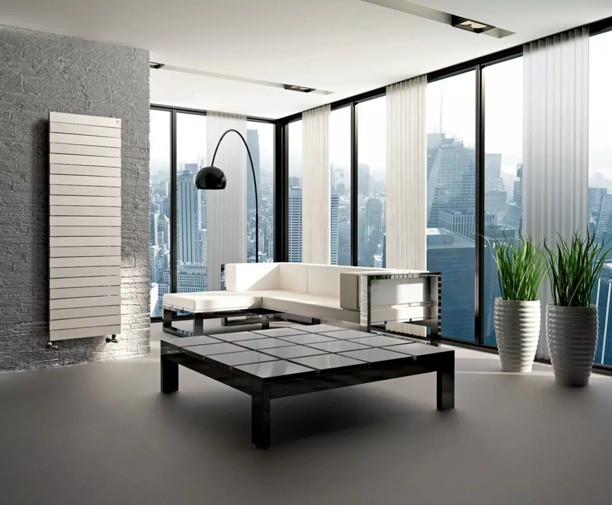 رادیاتور طراحی: من آپارتمان را به زیبایی فلش می کنم