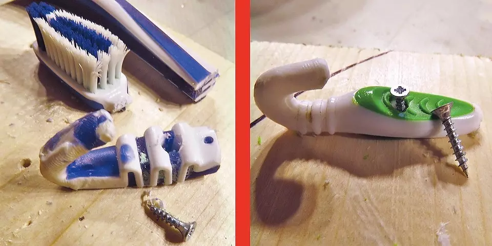 Як зробити гачок із зубної щітки 11898_10