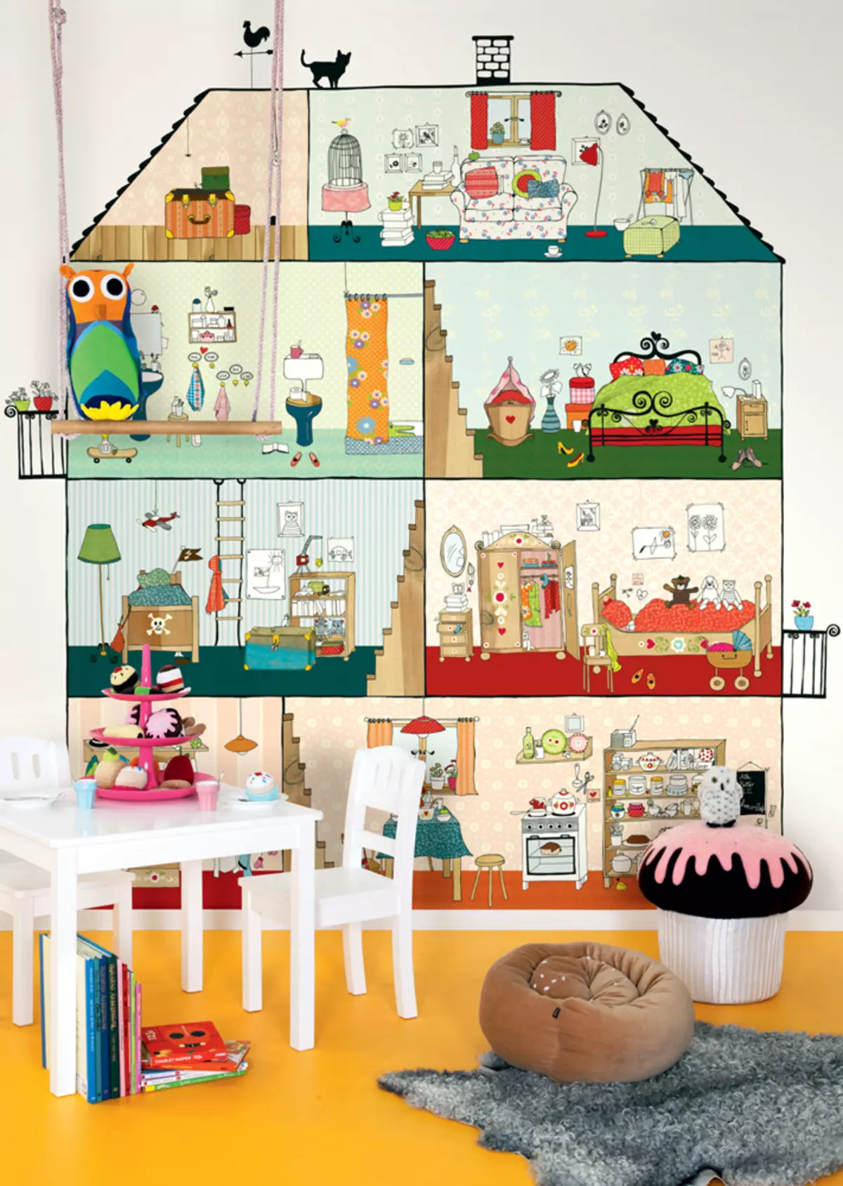 Letër-muri për dhomat e fëmijëve