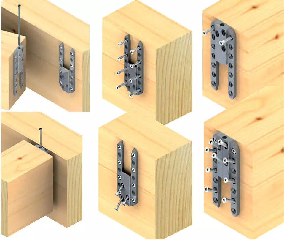 Spojovací materiál pro dřevěné konstrukce: Co jsou?