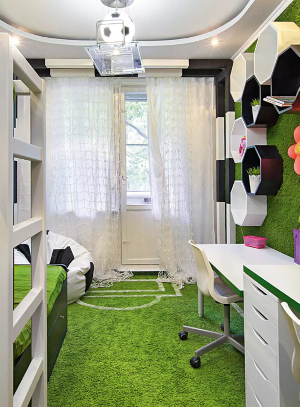 Проект детской комнаты для школьника