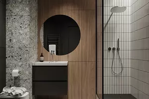 Ništa suvišno: čine kupatilo u stilu minimalizma 1210_1