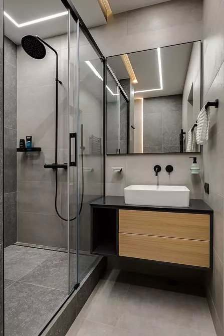 Ništa suvišno: čine kupatilo u stilu minimalizma 1210_103