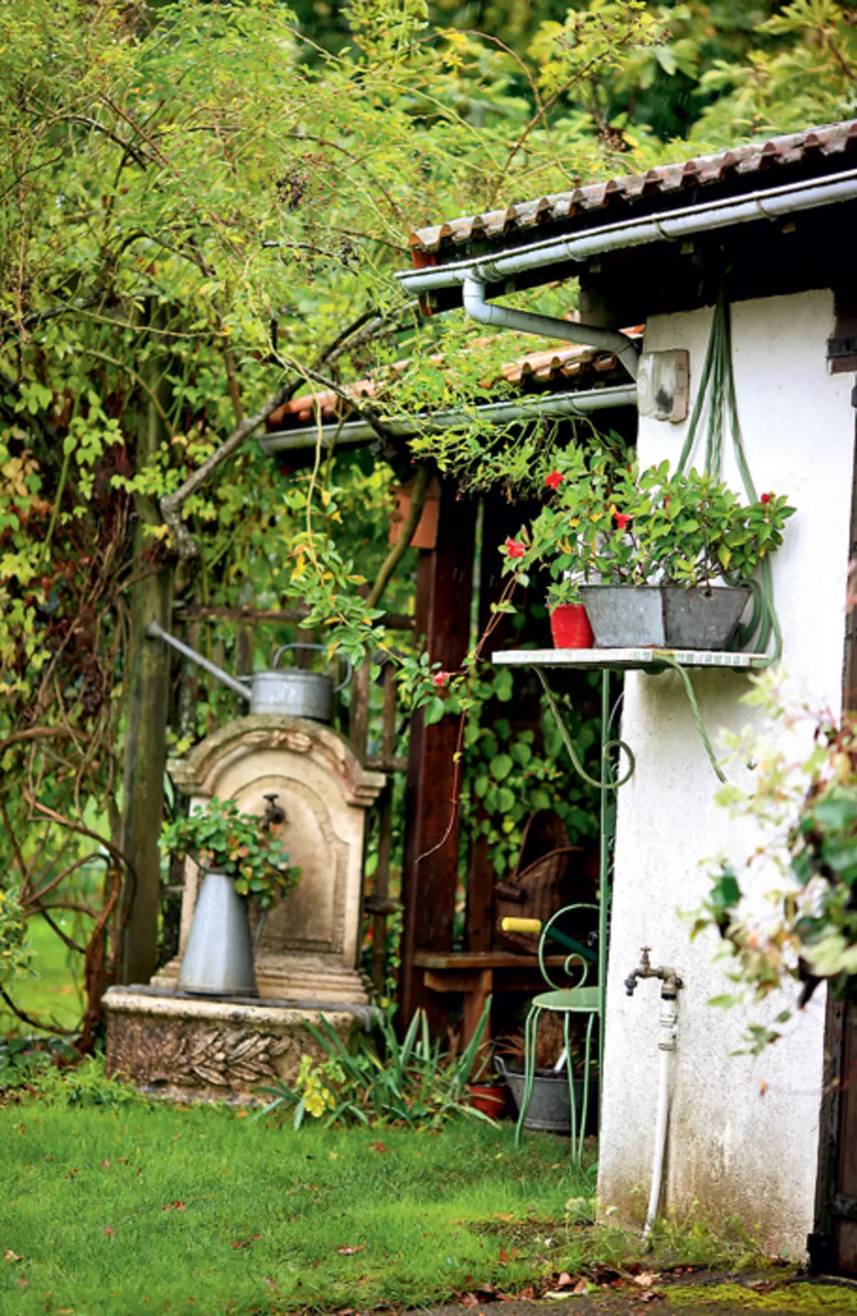 Jardí de floració contínua privada a França