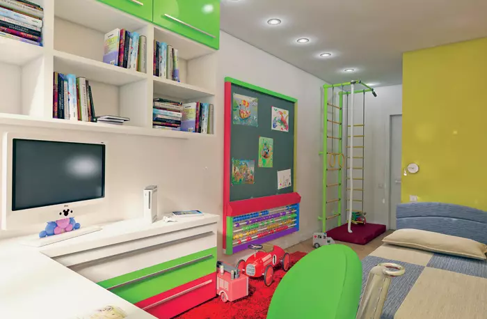 5 پروژه های طراحی کودکان در خانه های معمولی